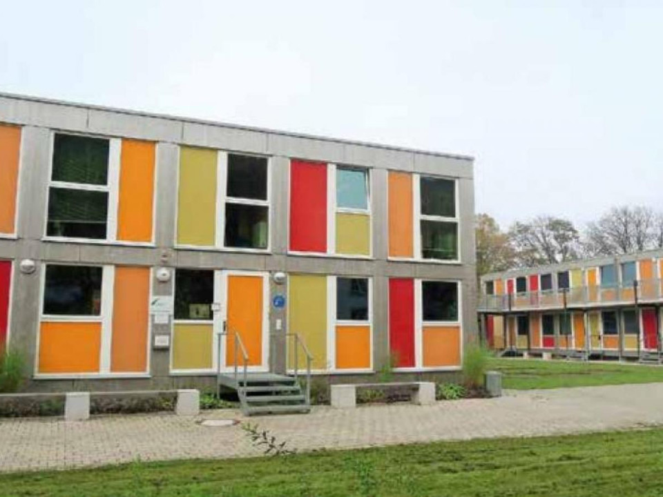 Nopeus, hinta ja laatu toivat puuelementit Frankfurtin koulurakentamiseen